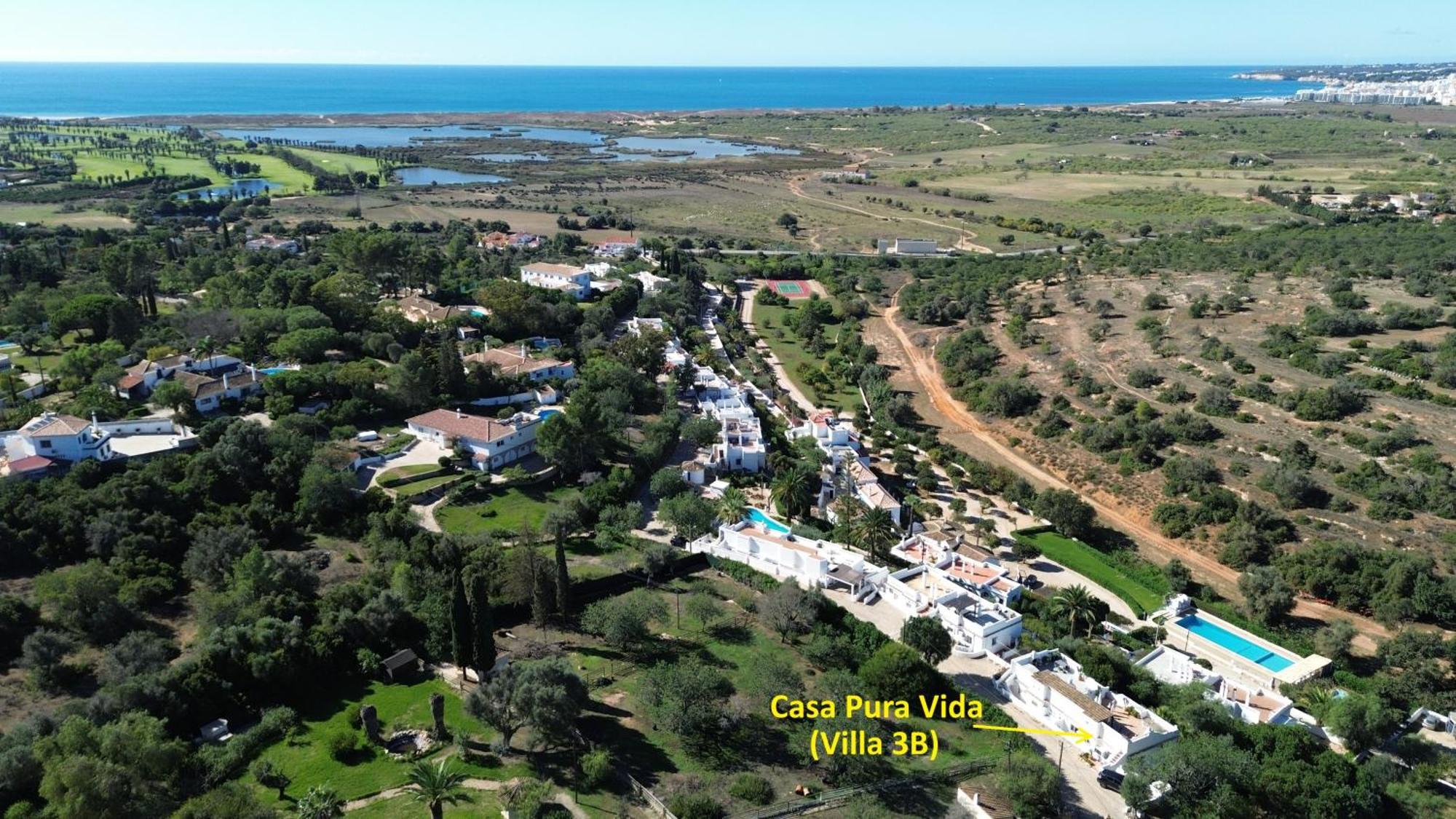 Casa Pura Vida - Fantastic Sea View Villa Pêra Exteriör bild
